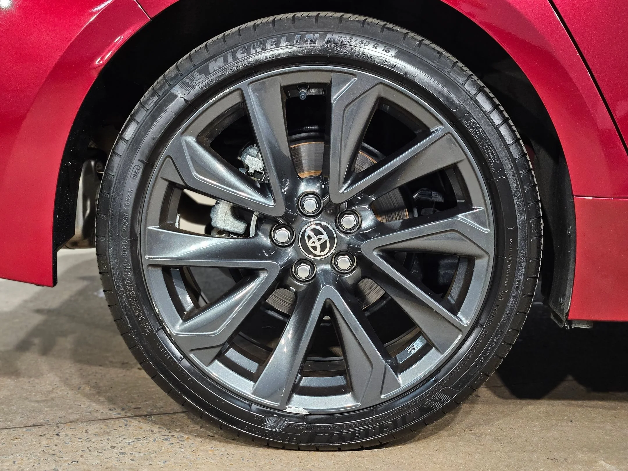 Used 2025 Ruby Flare Pearl Toyota SE image 17