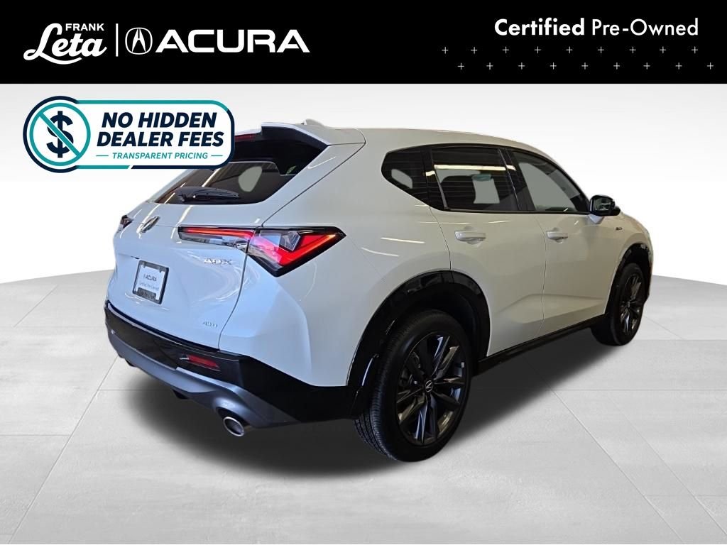 Certified Used 2025 Platinum White Pearl Acura  image 5