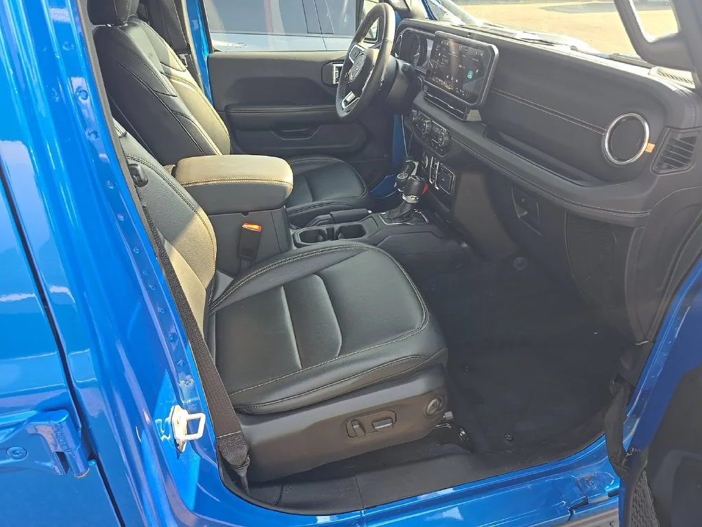 Used 2024 Blue Jeep Sahara 4xe image 5