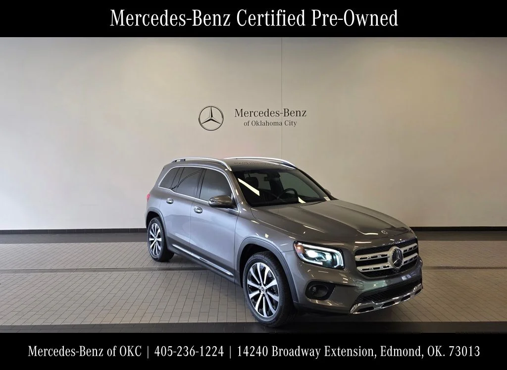 Certified Used 2022 Gray Mercedes-Benz GLB 250 image 1
