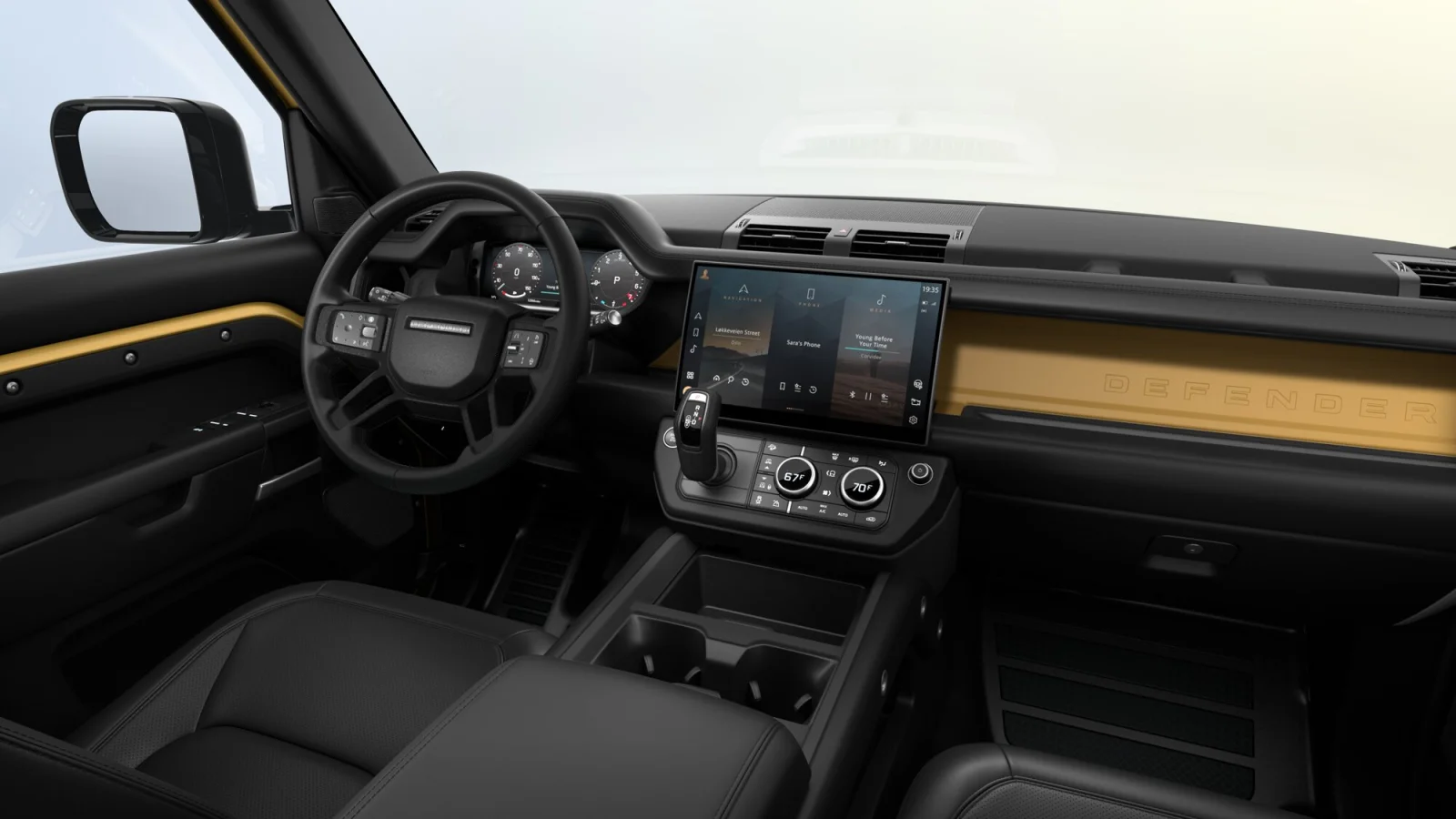 New 2026 Deep Sandglow Yellow LAND ROVER Trophy Edition 1 400PS image 5