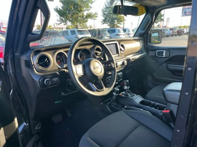 Used 2022 Black Jeep Unlimited Sport S image 6