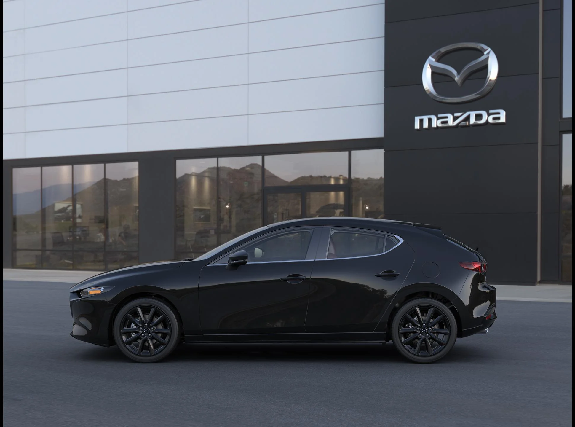New 2026 Jet Black Mica Mazda 2.5 S Carbon Edition AWD image 3