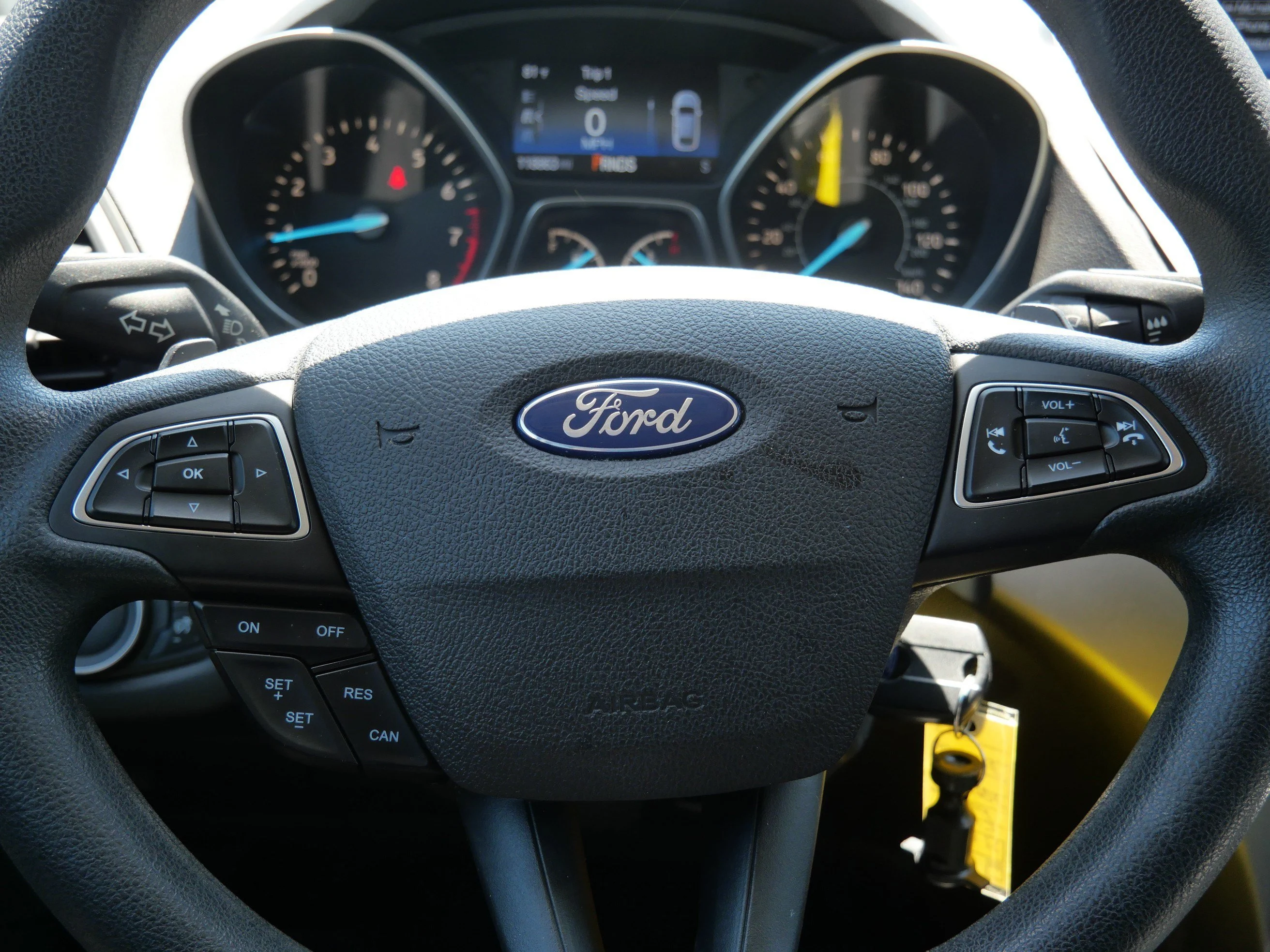Used 2017 Lightning Blue Metallic Ford SE image 25