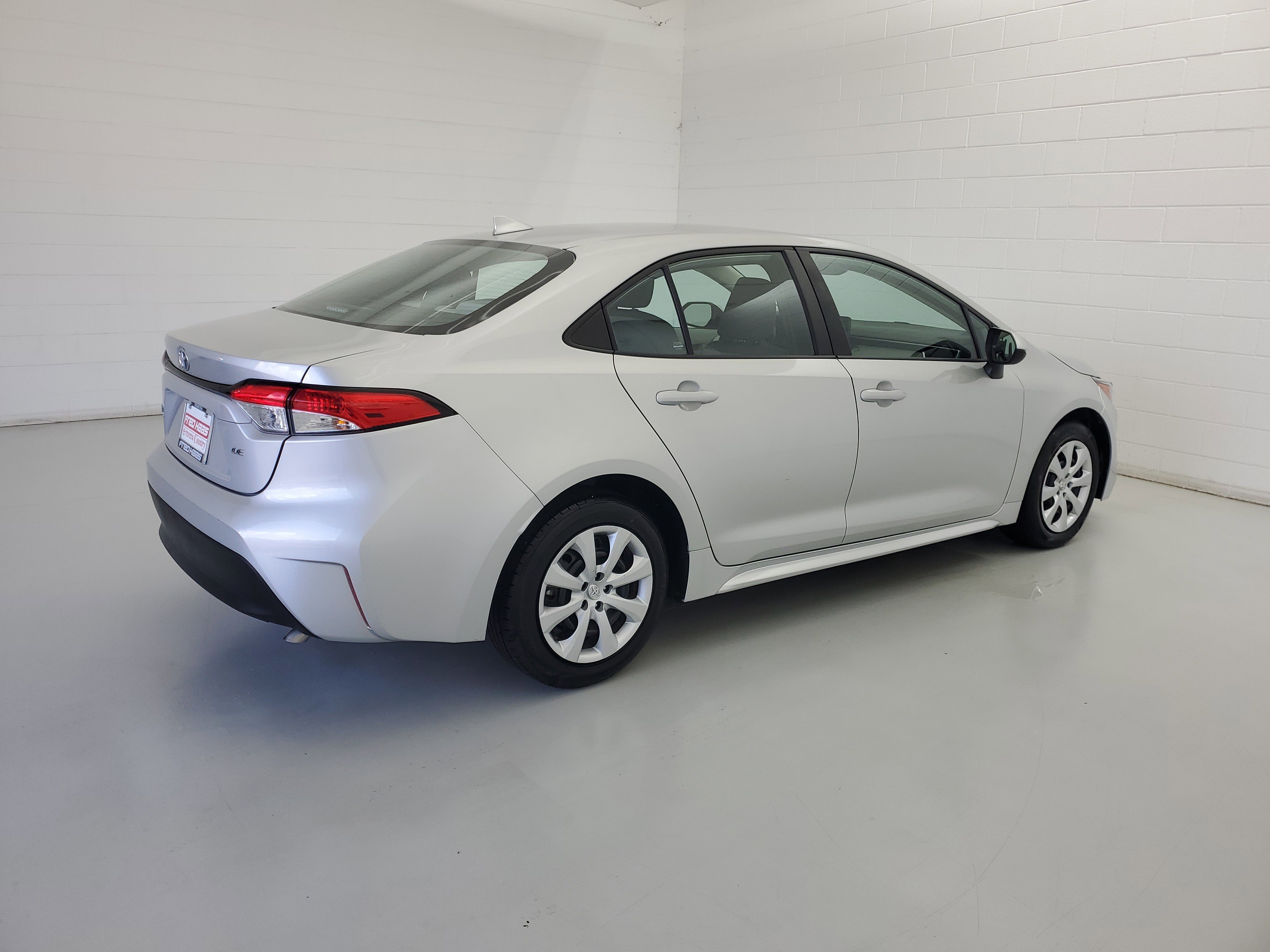 Used 2024 Classic Silver Metallic Toyota LE image 5