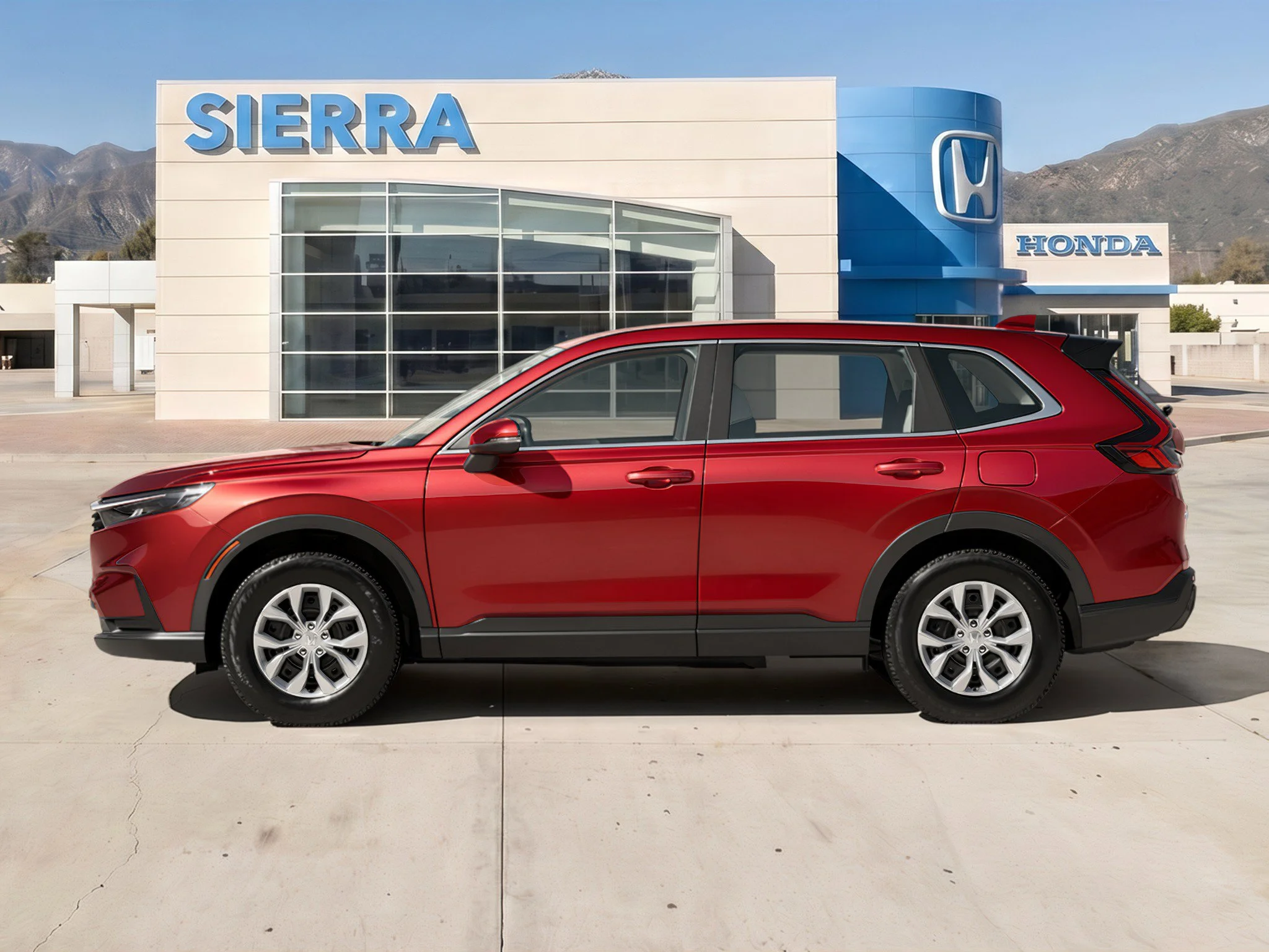 New 2027 Radiant Red Metallic Honda LX 2WD image 2