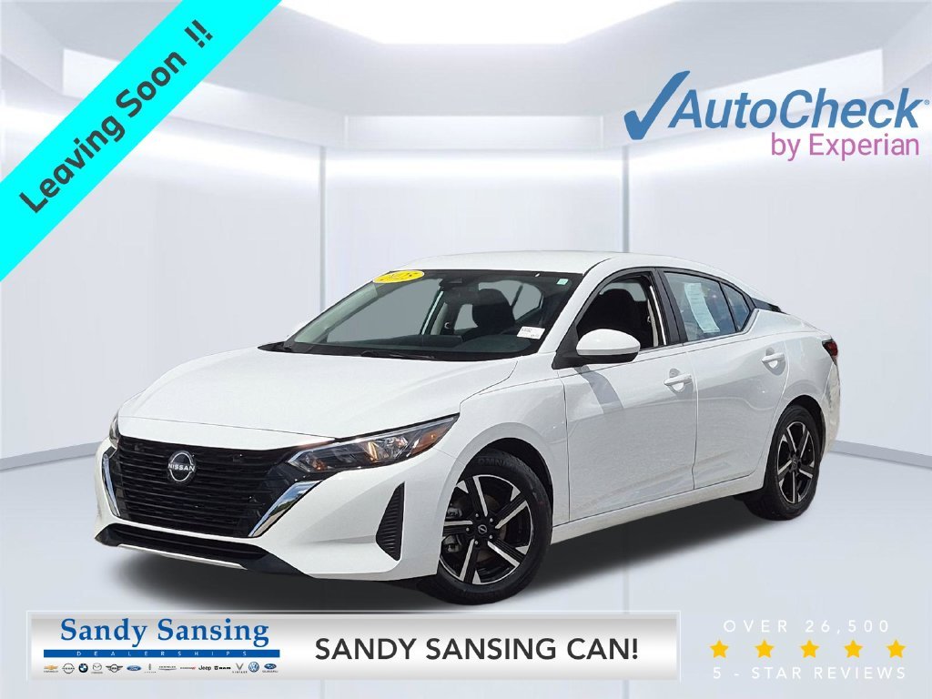 Used 2025 White Nissan SV image 1
