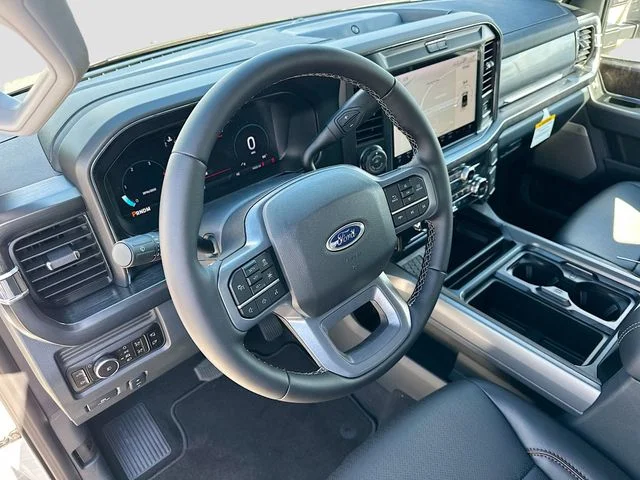 New 2026 White Metallic Ford Lariat image 6