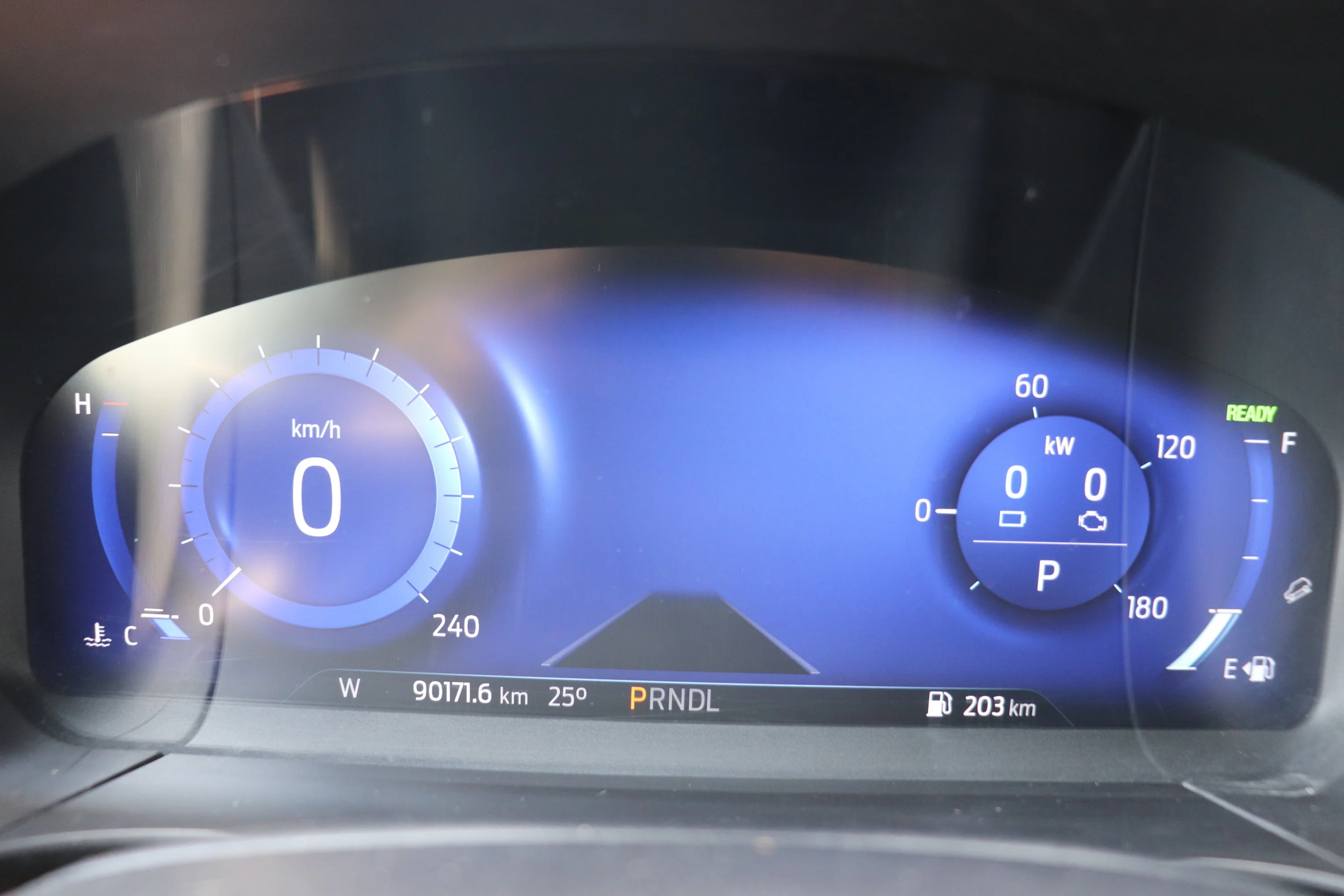 Certified Used 2020 Blue Ford Titanium Hybrid AWD image 12