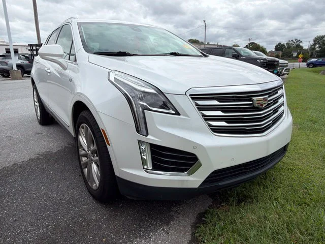Used 2019 Crystal White Cadillac Premium Luxury image 1
