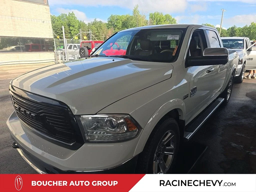 Used 2017 Pearl White Ram Laramie Longhorn image 1