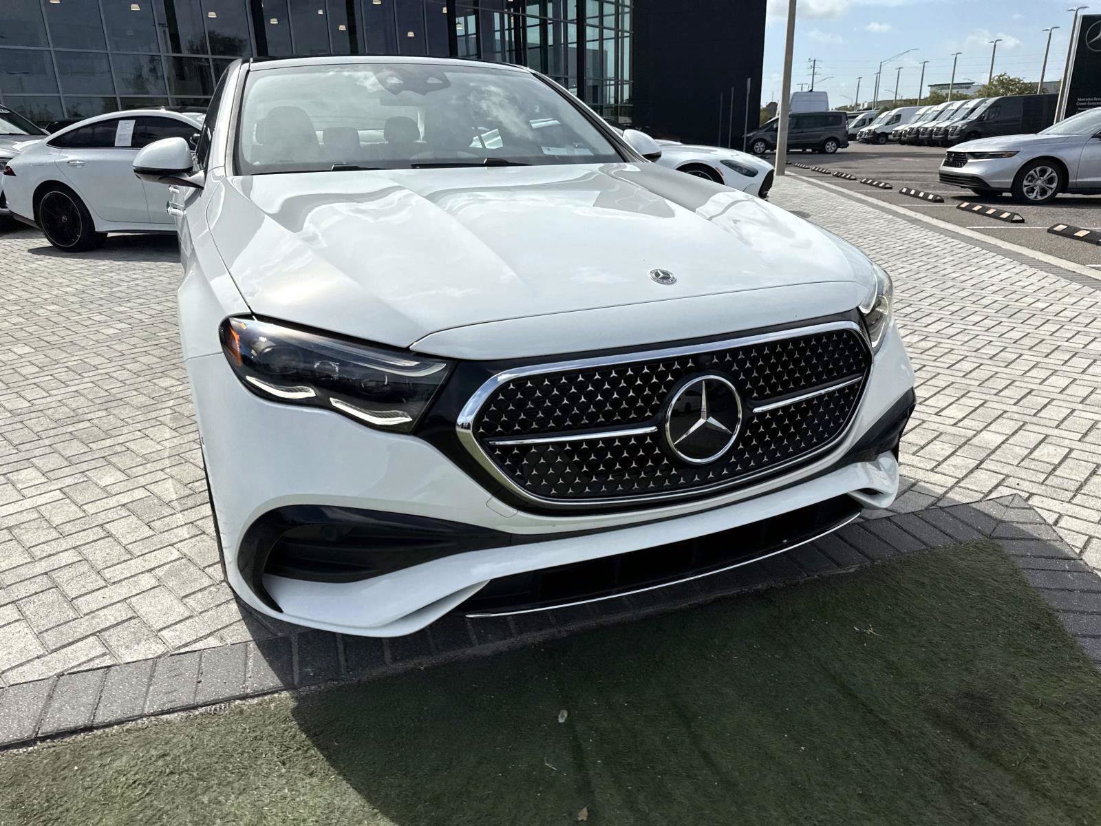 New 2026 Polar White Mercedes-Benz E 350 RWD Sedan image 8