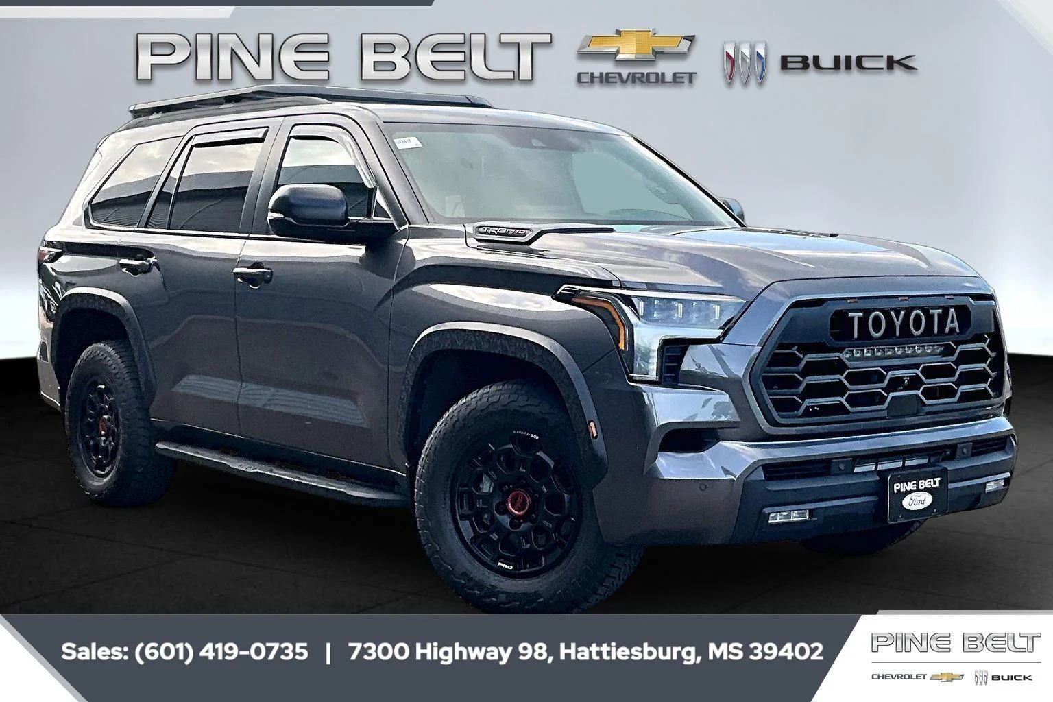 Used 2025 Magnetic Gray Metallic Toyota TRD Pro image 1