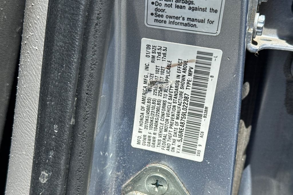 Used 2009 Glacier Blue Metallic Honda EX-L image 30