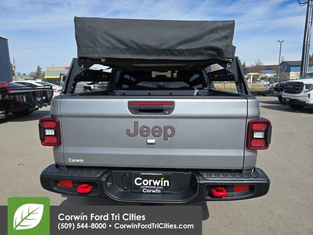 Used 2020 Billet Silver Metallic Clearcoat Jeep Rubicon image 10