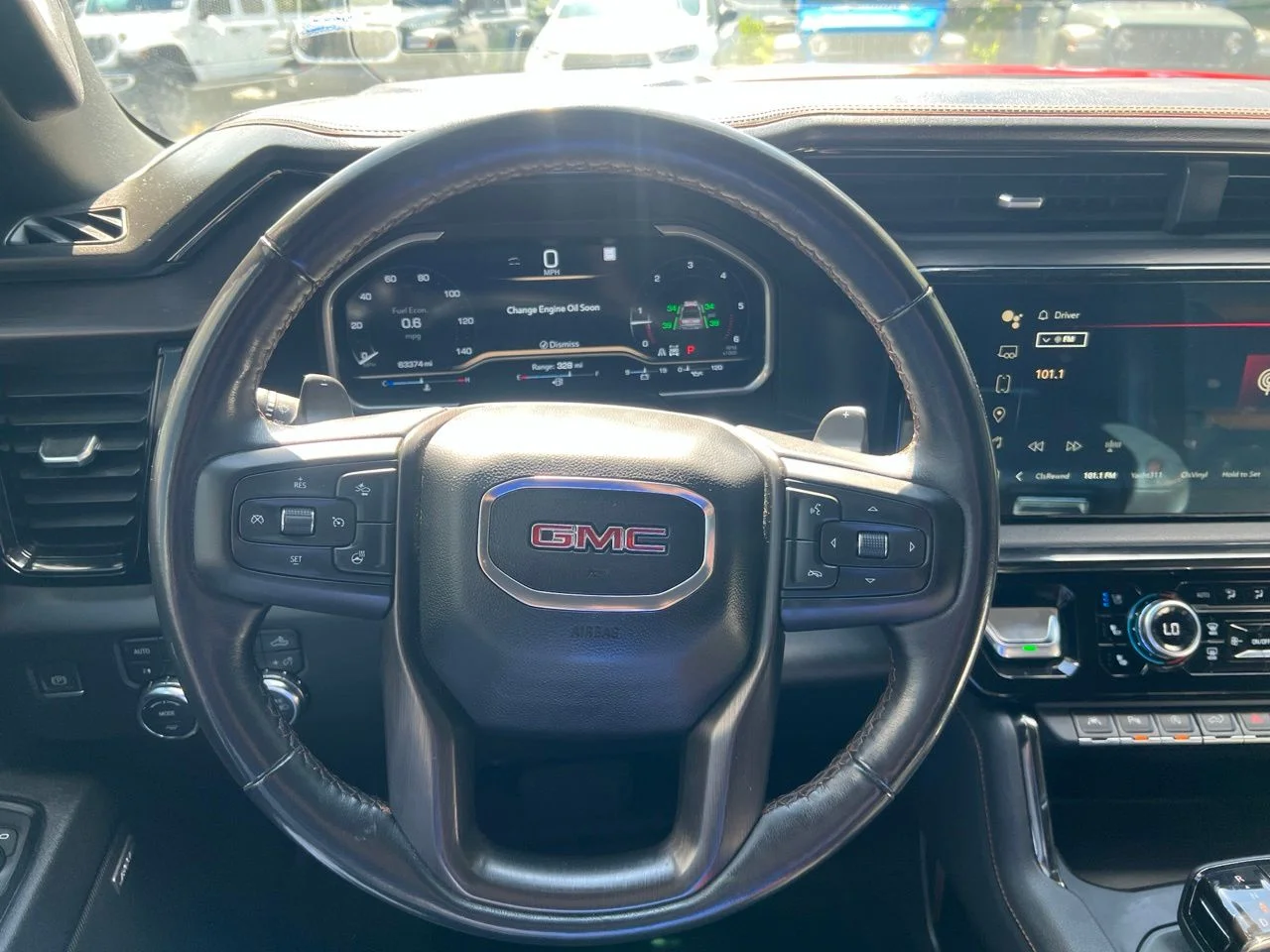 Used 2023 Red GMC AT4 image 29
