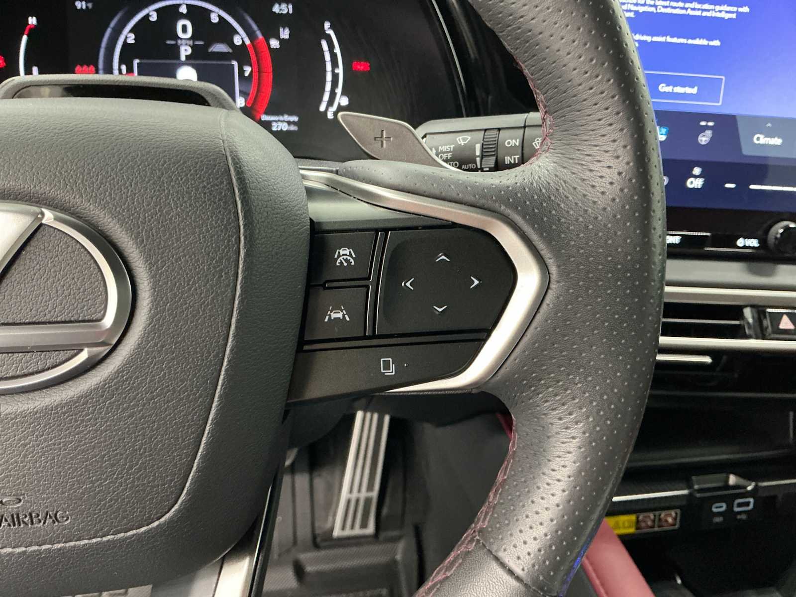 Used 2024 Cloudburst Gray Lexus F SPORT Handling image 23