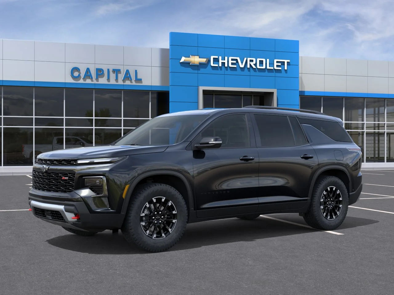 New 2026 Mosaic Black Metallic Chevrolet Z71 image 3