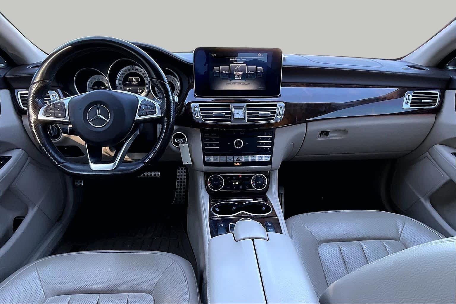 Used 2018 designo Diamond White Metallic Mercedes-Benz CLS 550 image 15