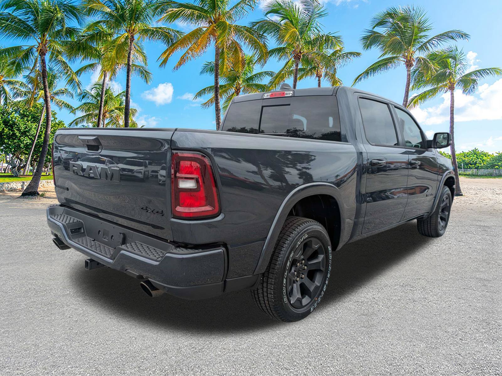 Used 2025 Forged Blue Metallic Ram Big Horn image 5