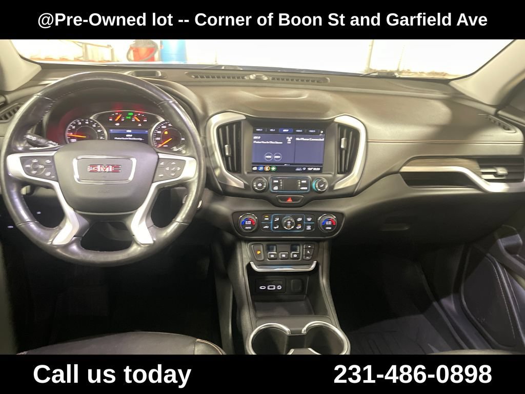 Used 2020 BLUE EMERALD METALLIC GMC SLT image 19
