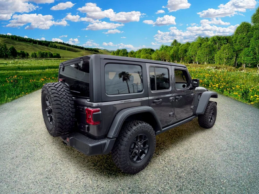New 2026 Granite Crystal Metallic Clear-Coat Exterior Paint Jeep Willys image 7