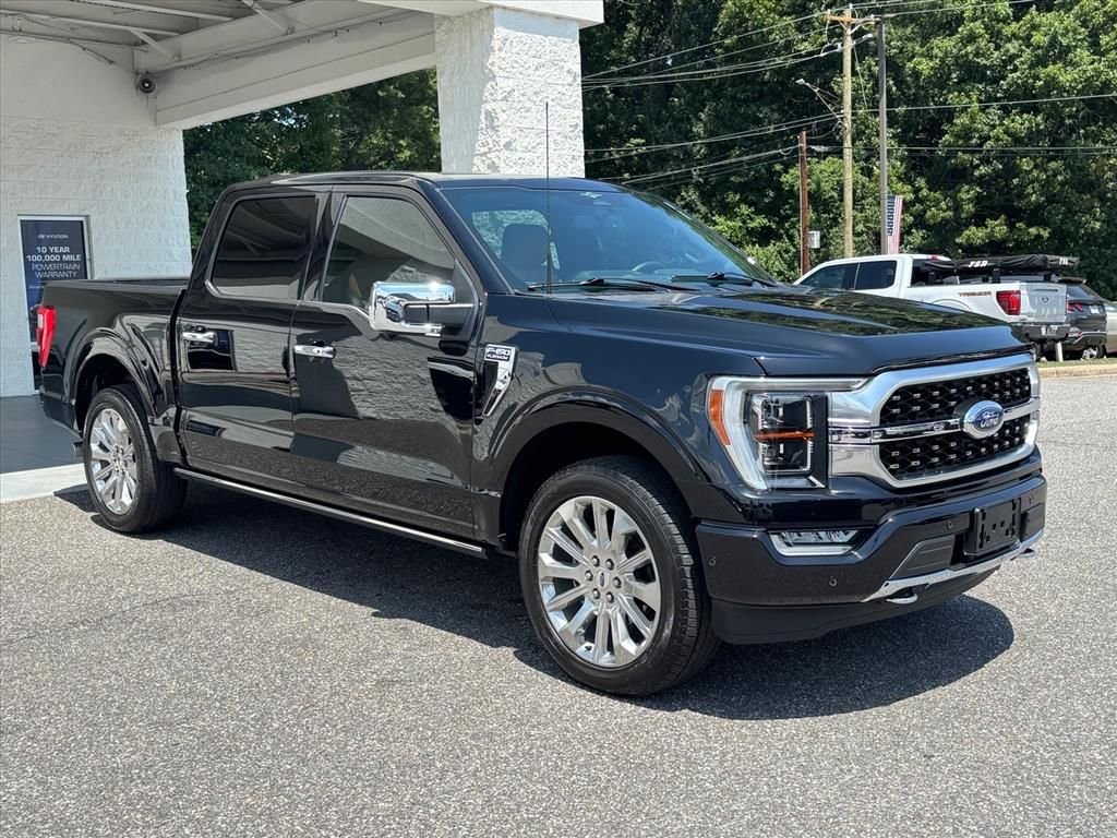 Used 2023 Black Metallic Ford Platinum image 21