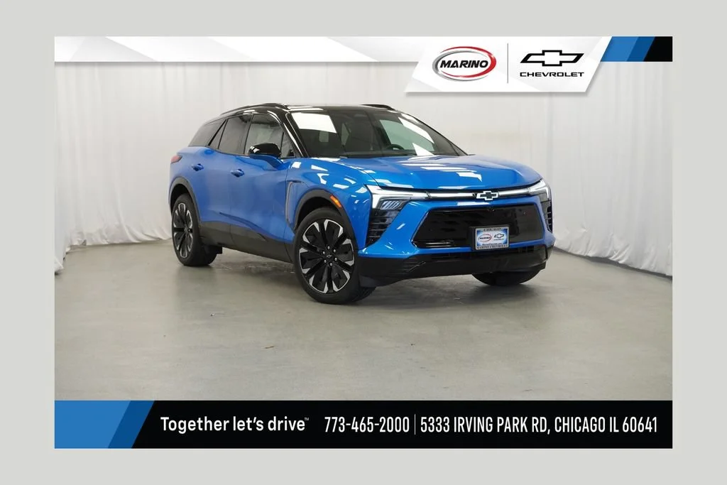 New 2026 Riptide Blue Metallic Chevrolet RS image 1