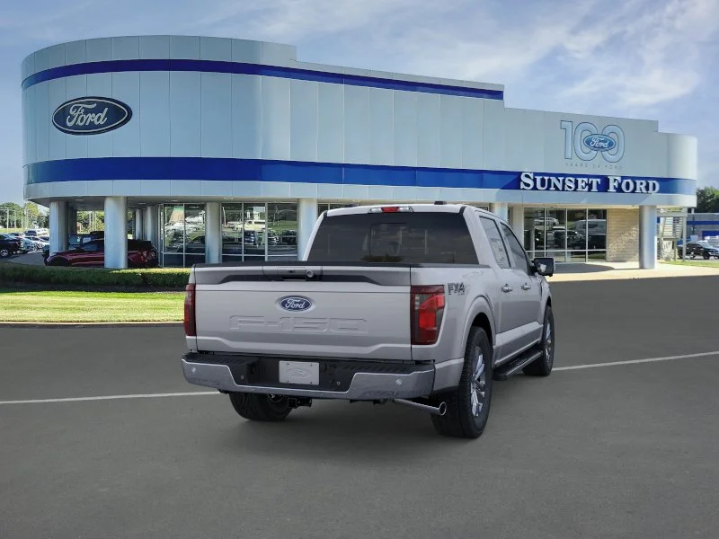 New 2026 Iconic Silver Metallic Ford XLT image 8