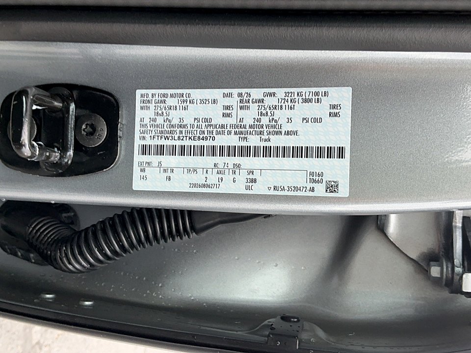 New 2026 Iconic Silver Metallic Ford XLT image 19