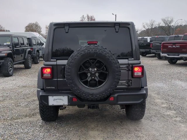 New 2026 Granite Crystal Metallic Clearcoat Jeep Willys image 4