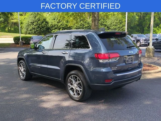 Used 2020 Blue Jeep Limited image 3