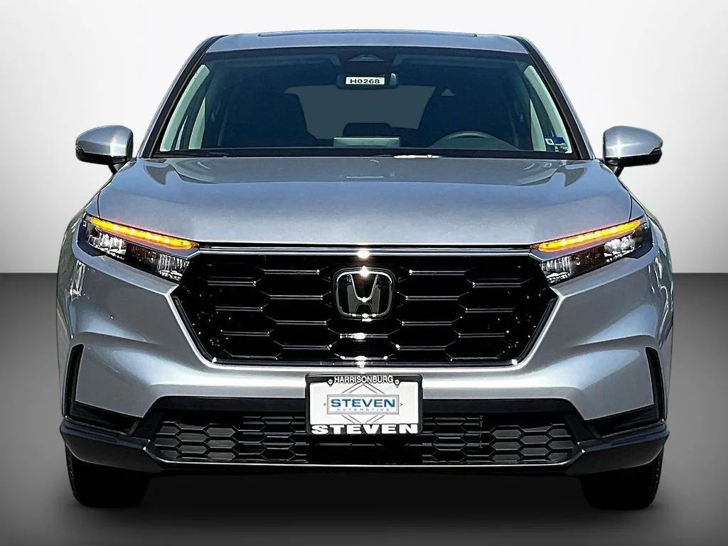 New 2026 Solar Silver Metallic Honda AWD EX image 2