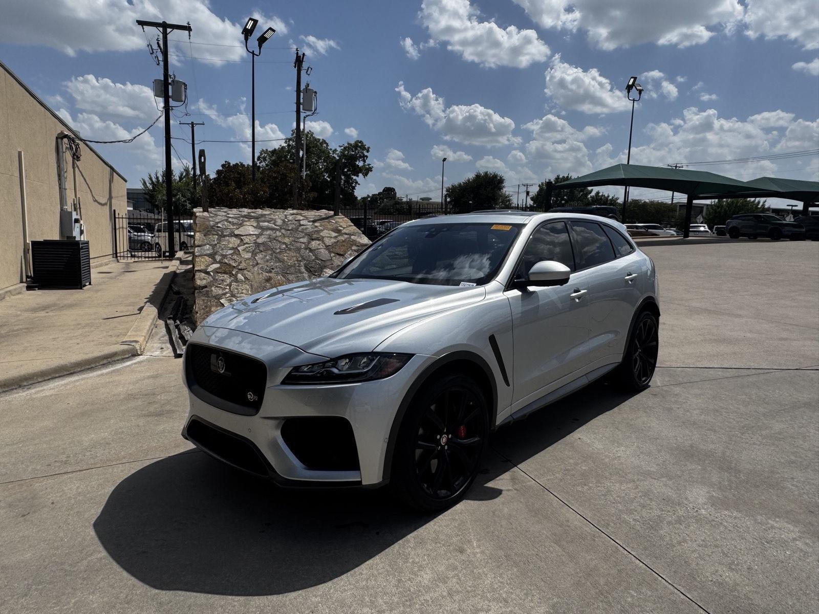 Used 2020 Indus Silver Metallic Jaguar SVR V8 image 1