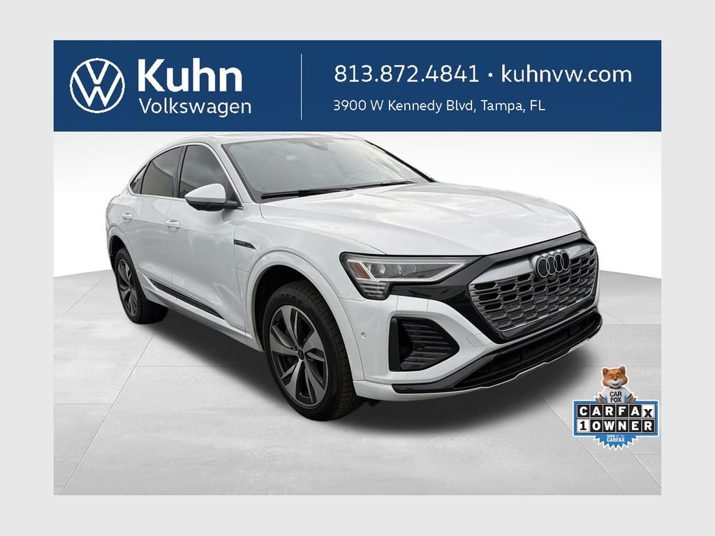 Used 2024 White Audi Premium Plus image 1