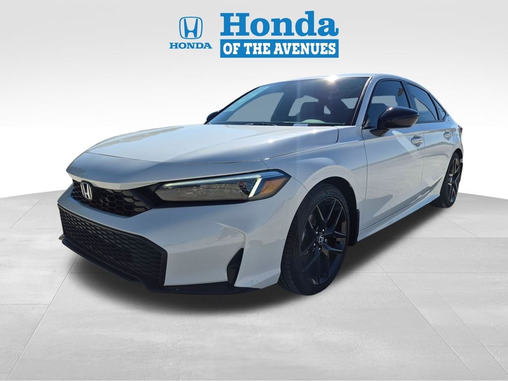 New 2026 Platinum White Pearl Honda Sport image 3