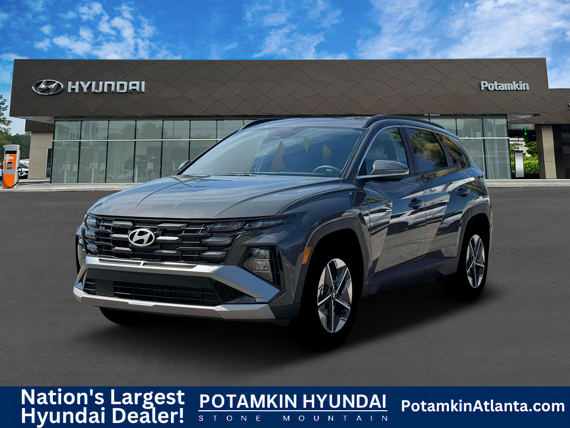 New 2026 Ecotronic Gray Hyundai SEL Premium image 1