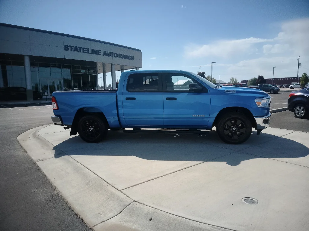 Used 2023 Hydro Blue Pearlcoat Ram Big Horn image 2