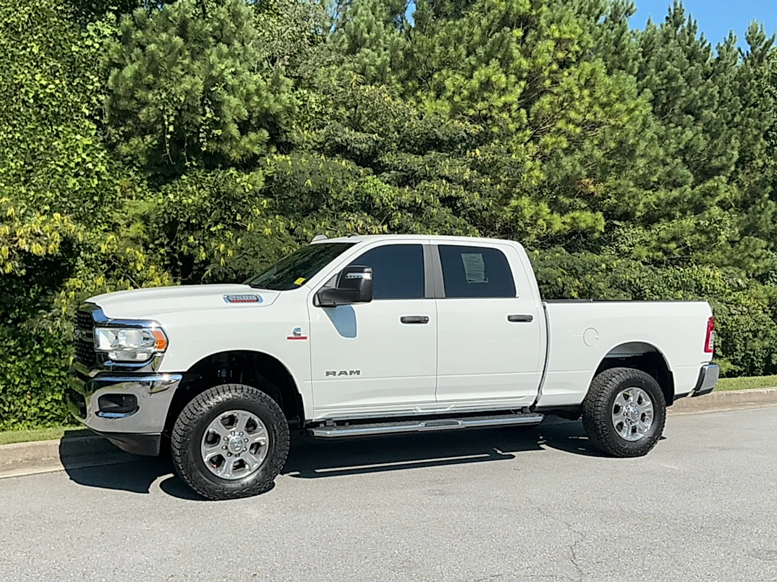 Used 2024 Bright White Clearcoat Ram Big Horn Crew Cab 4x4 6