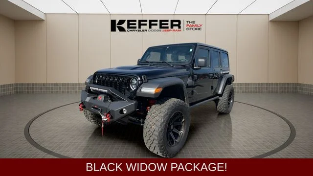 2024 Jeep Wrangler 2024 Jeep Wrangler Willys Fox Factory Black Widow 4D Sport Utility