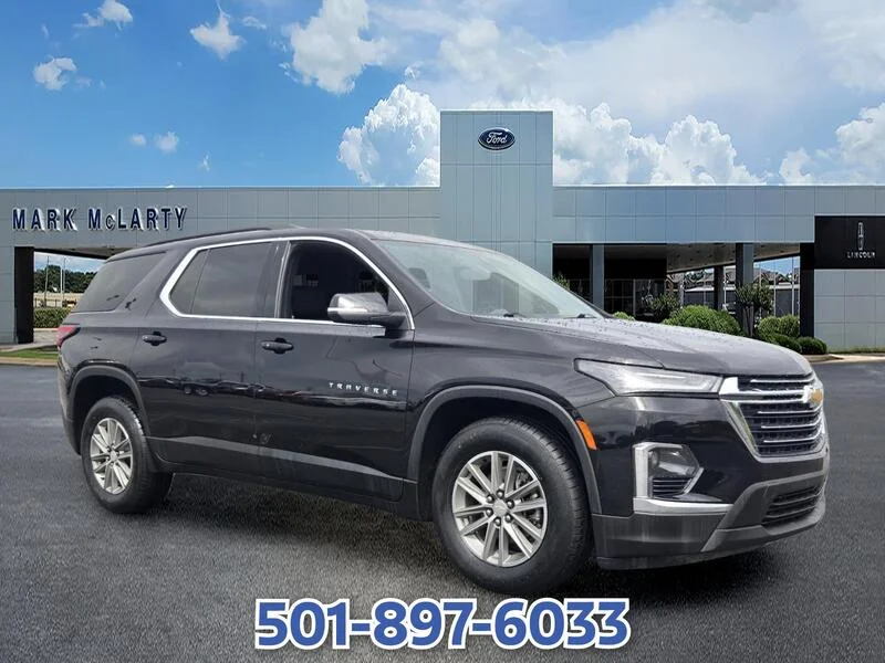 Used 2023 Black Metallic CHEVROLET AWD 4DR LT CLOTH W/1LT image 7