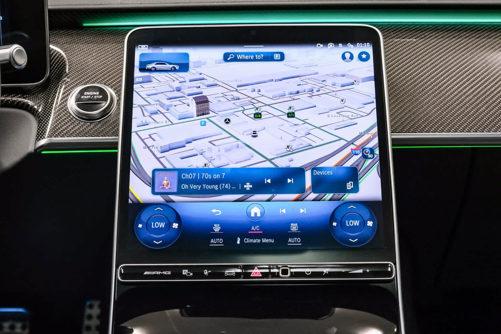 Used 2026 Emerald Green Metallic Mercedes-Benz AMG® S 63 E image 23