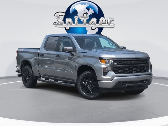 Sterling Gray Metallic 2026 Chevrolet Silverado 1500 Pickup Truck Four-Wheel Drive 8-Speed Automatic