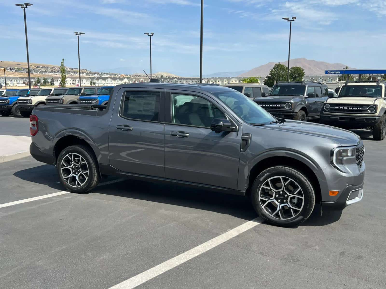 New 2026 Carbonized Gray Metallic Ford Lariat® image 5