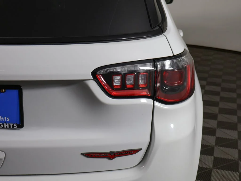 Used 2025 Bright White Clearcoat Jeep Trailhawk image 14