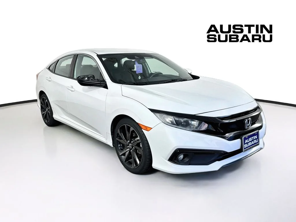 Used 2020 White Honda Sport image 1