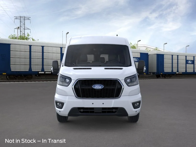 New 2026 Oxford White Ford Passenger Van XLT image 6