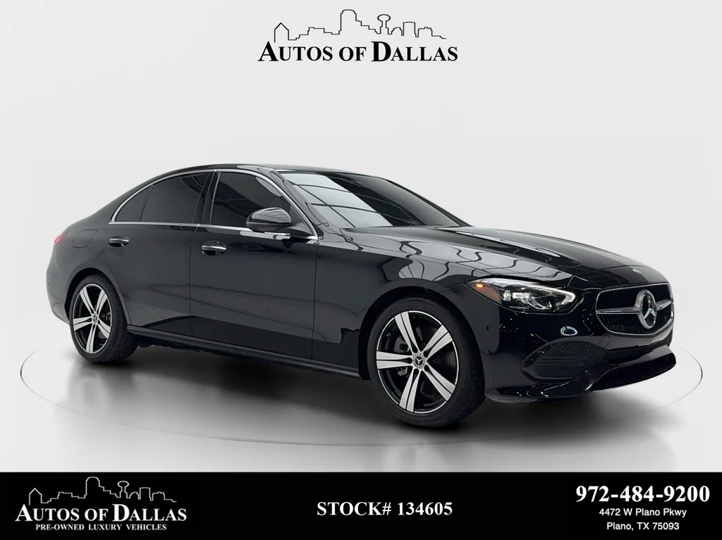 Used 2023 Black Mercedes-Benz C 300 image 1