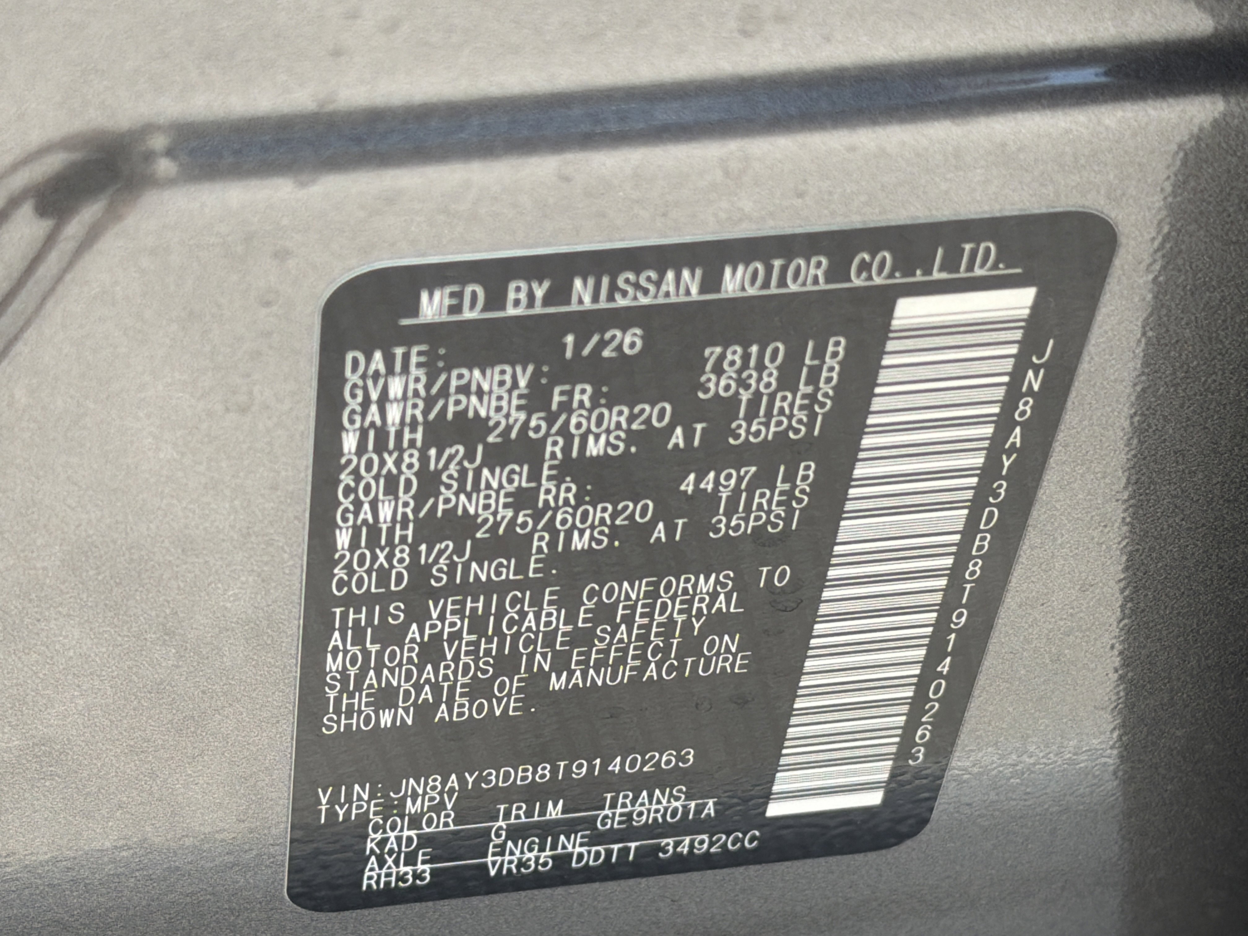 New 2026 Gun Metallic Nissan PRO-4X image 36