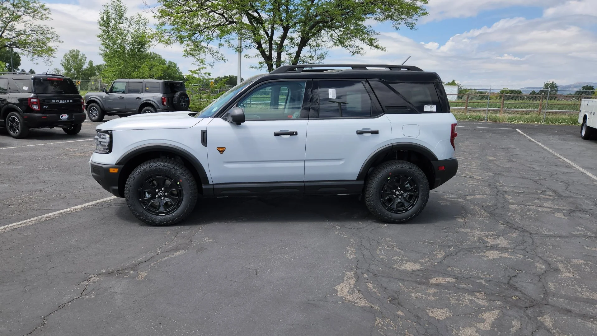 New 2026 Space White Metallic Ford Badlands image 4
